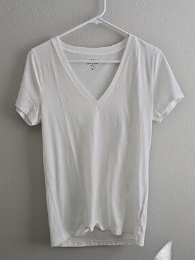 7/27 JCREW SLUB COTTON TEE